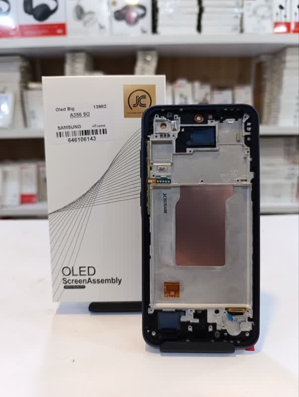 LCD Samsung A35 5G A356 Black ( Frame) OLED JC