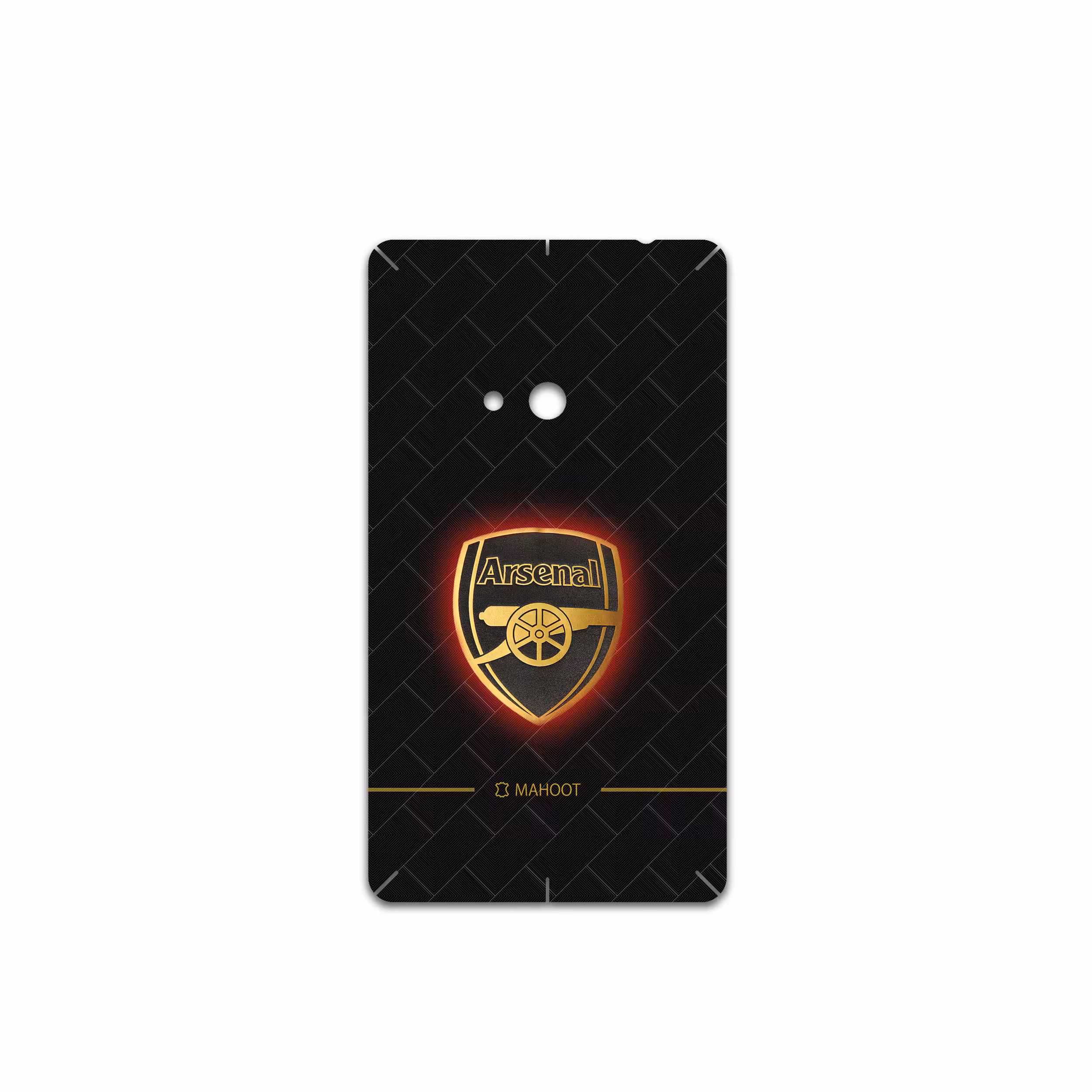 برچسب پوششی ماهوت مدل Arsenal-FC مناسب برای گوشی موبایل نوکیا Lumia 625