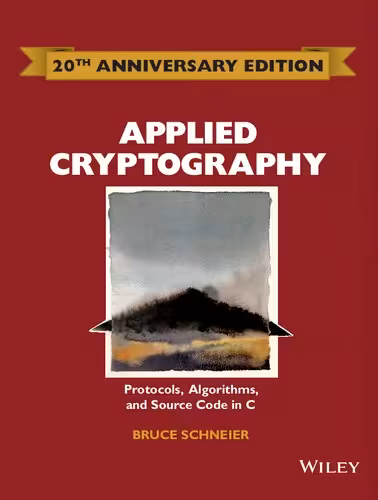 خرید و دانلود نسخه کامل کتاب Applied Cryptography: Protocols, Algorithms and Source Code in C