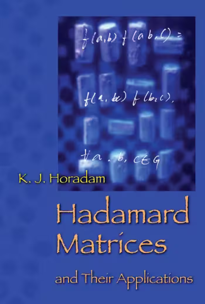خرید و دانلود نسخه کامل کتاب Hadamard Matrices and Their Applications