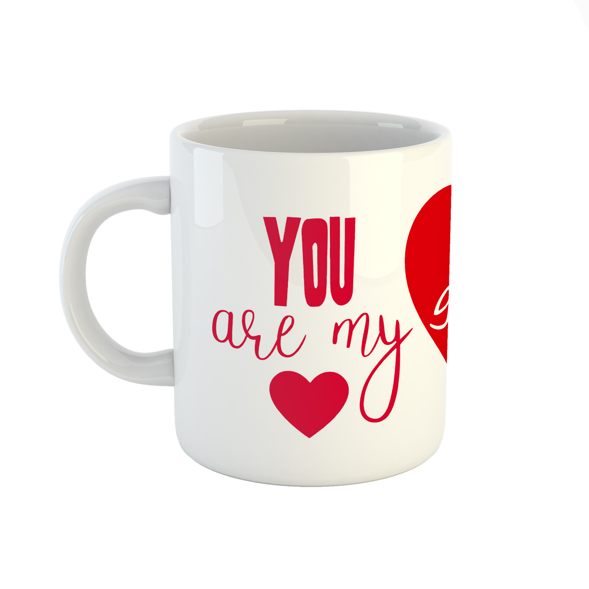 ماگ طرح اسم گیتا مدل قلب کد 57