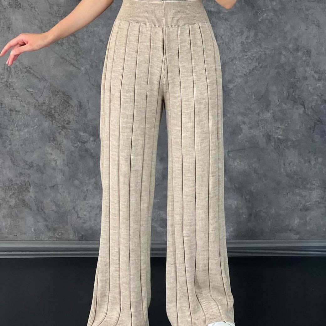 شلوار بگ بافت 