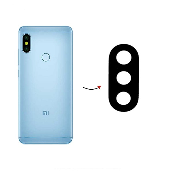 Glass Camera Lens Xiaomi Redmi Note 5, Black