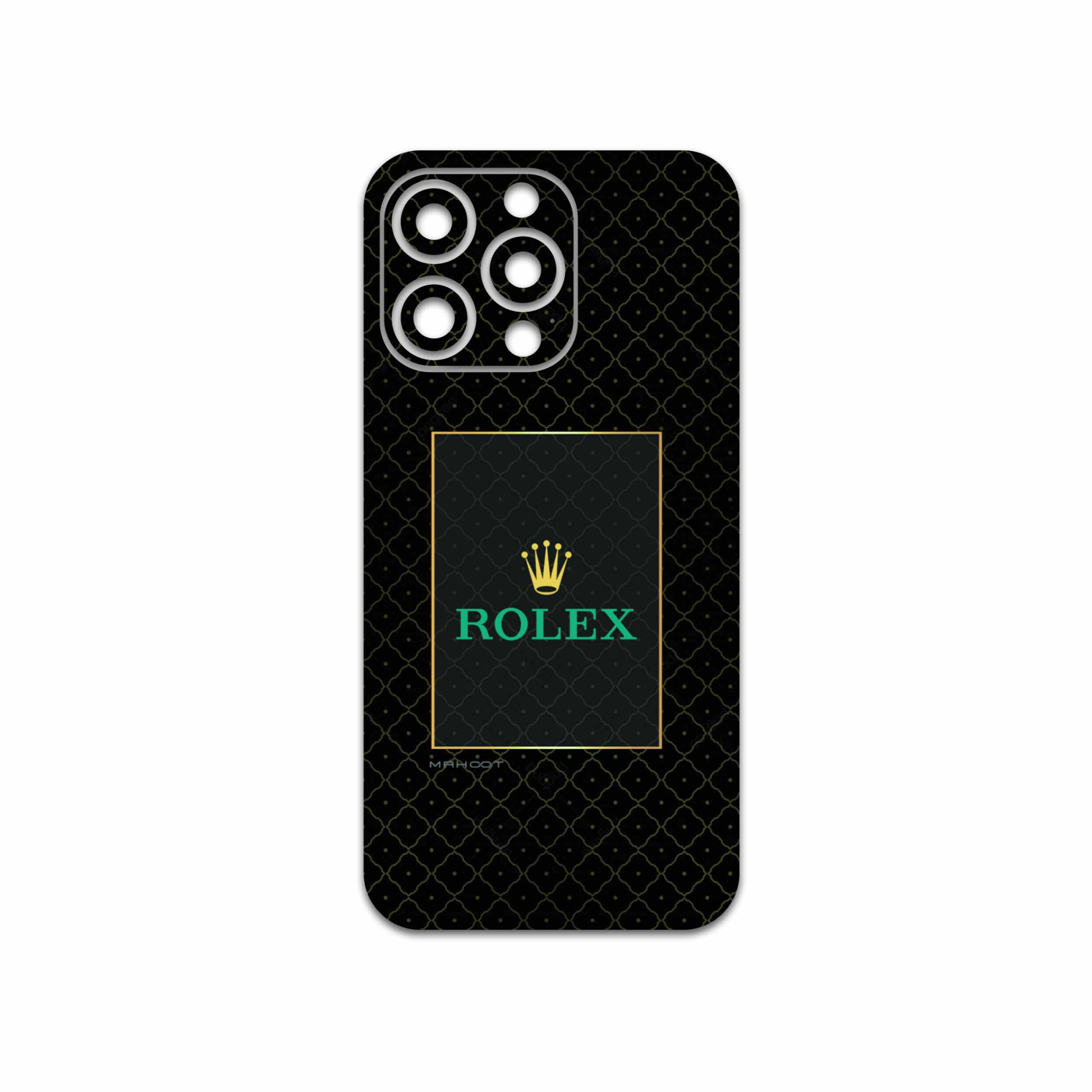 برچسب پوششی ماهوت مدل Rolex-Logo مناسب برای گوشی موبایل اپل iphone 13 Pro