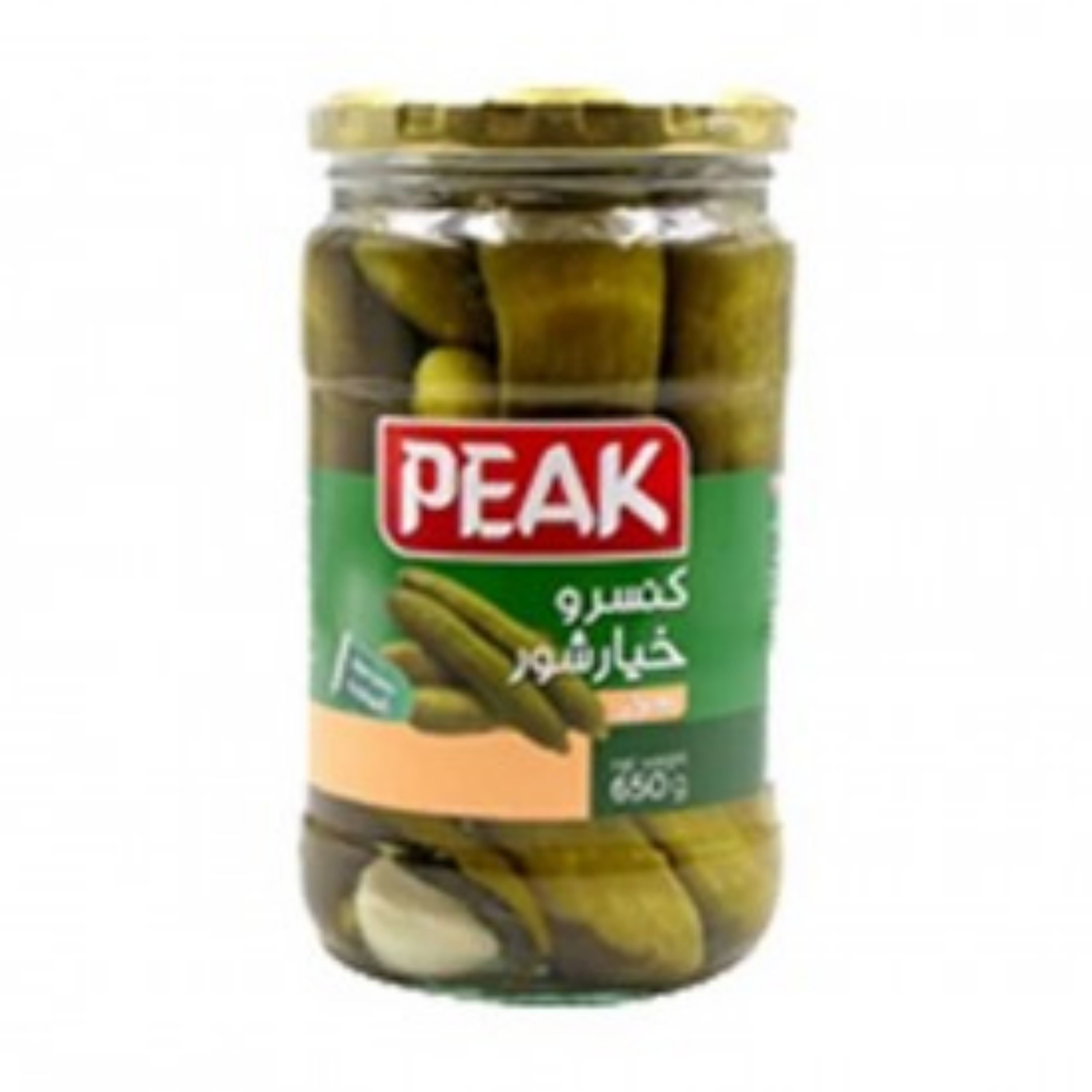 خیار شور 650 گرمی - پیک peak