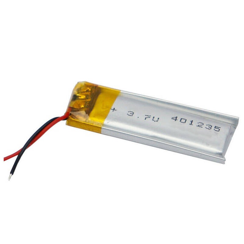 باتری لیتیومی آدامسی 400mAh 40*12*35mm 401235