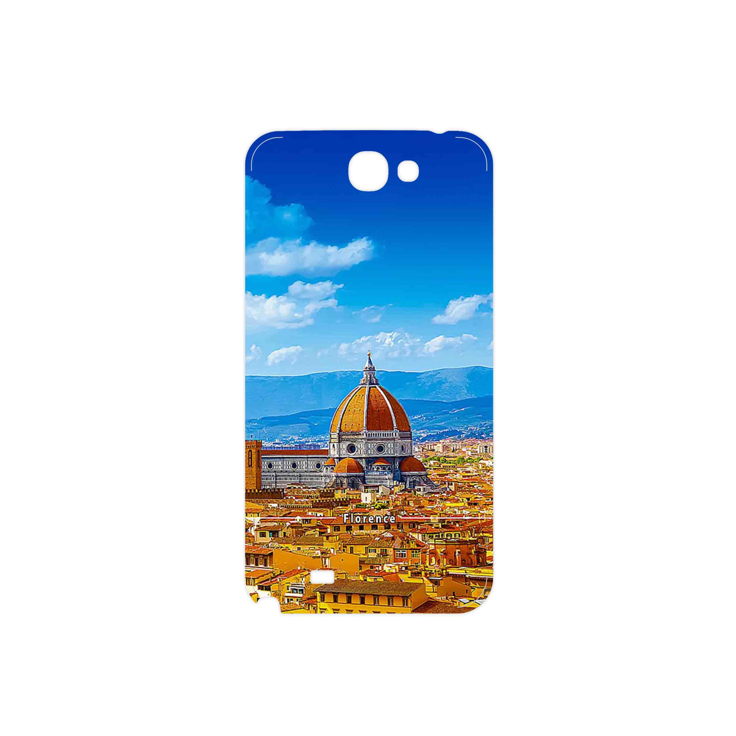 برچسب پوششی ماهوت مدل City of Florence مناسب برای گوشی موبایل سامسونگ Galaxy Note 2