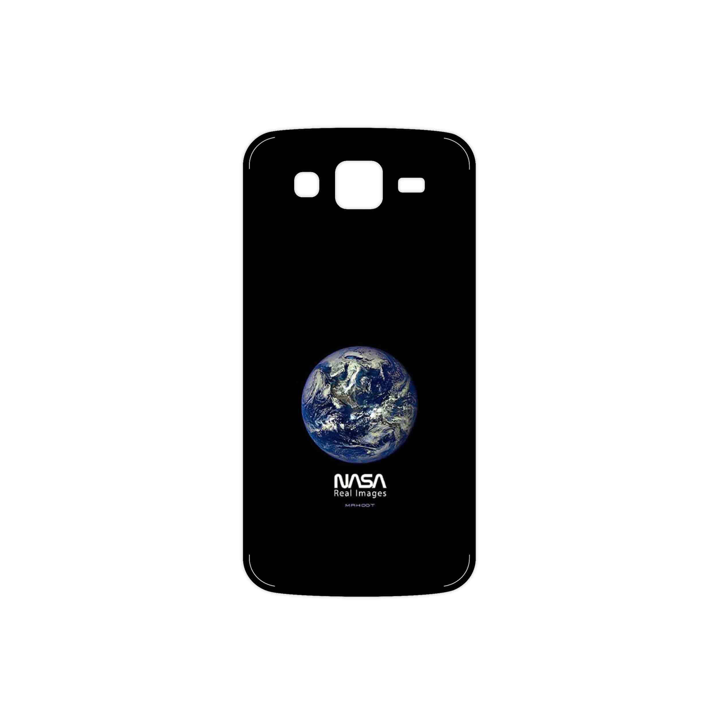 برچسب پوششی ماهوت مدل NASA Home Earth مناسب برای گوشی موبایل سامسونگ Galaxy Grand 2