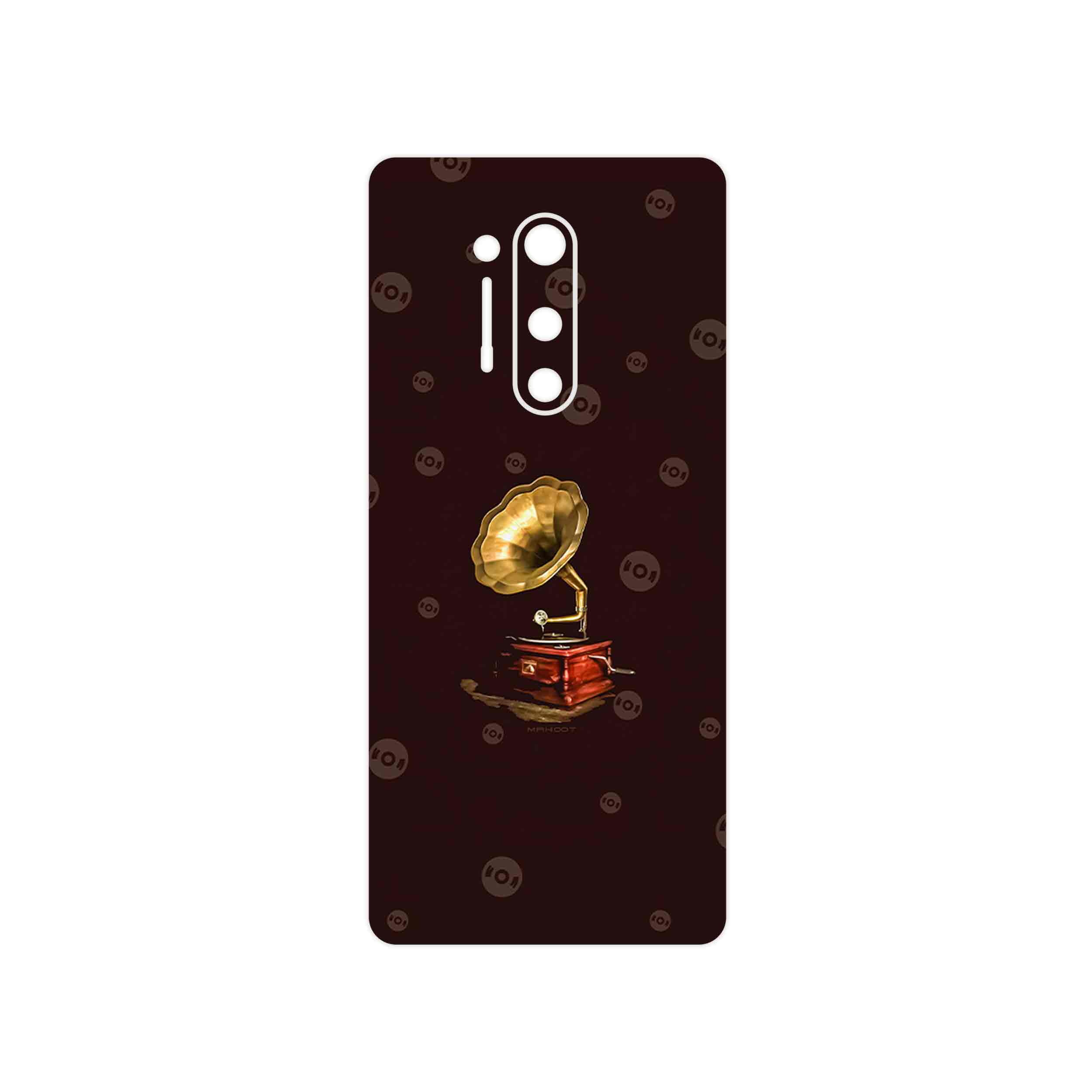 برچسب پوششی ماهوت مدل Gramophone Nostalgia مناسب برای گوشی موبایل وان پلاس 8 Pro