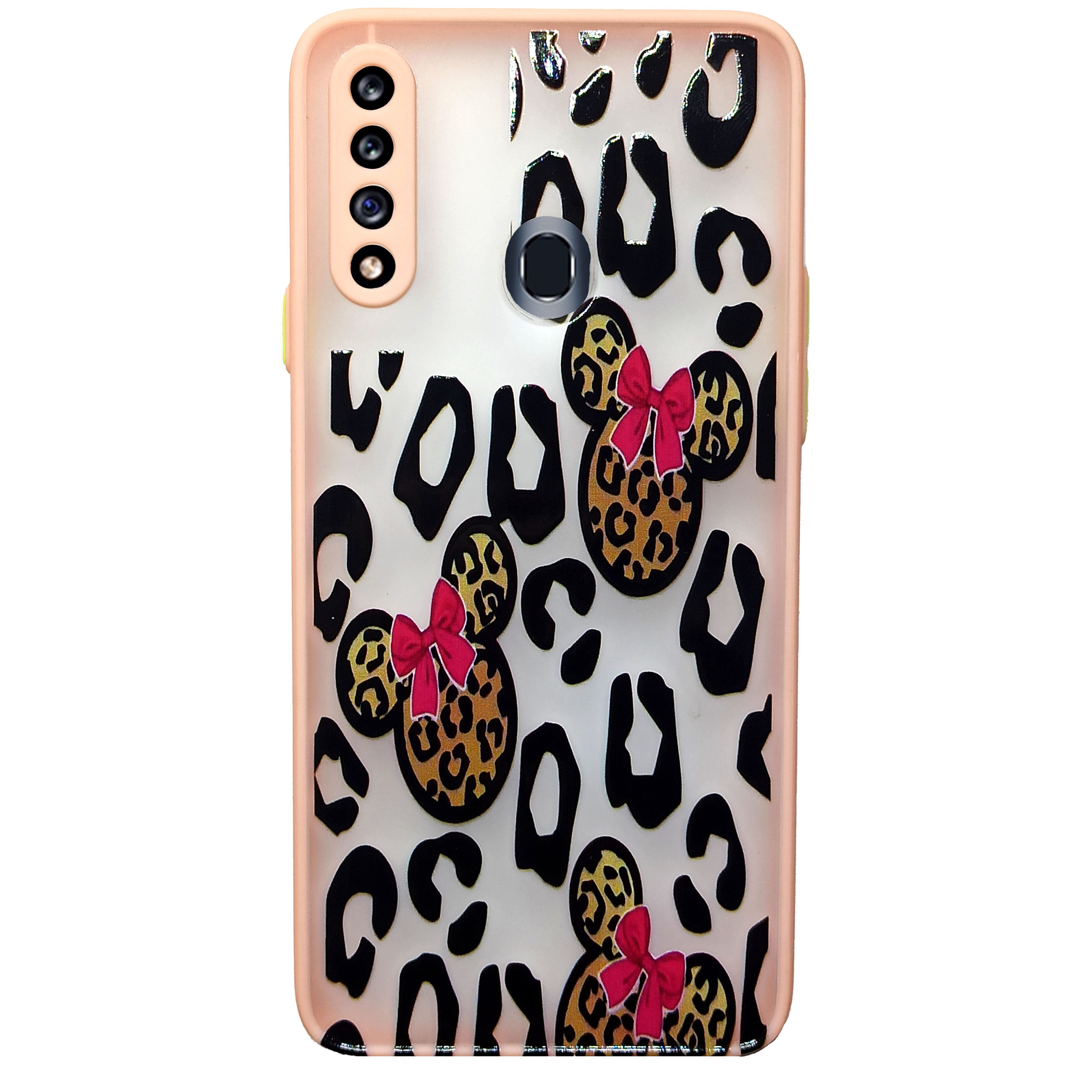 کاور مدل میکی پلنگی مناسب برای گوشی موبایل سامسونگ Galaxy A20s 