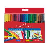ماژیک رنگ آمیزی فابر کاستل مدل کانکت بسته 20 عددی