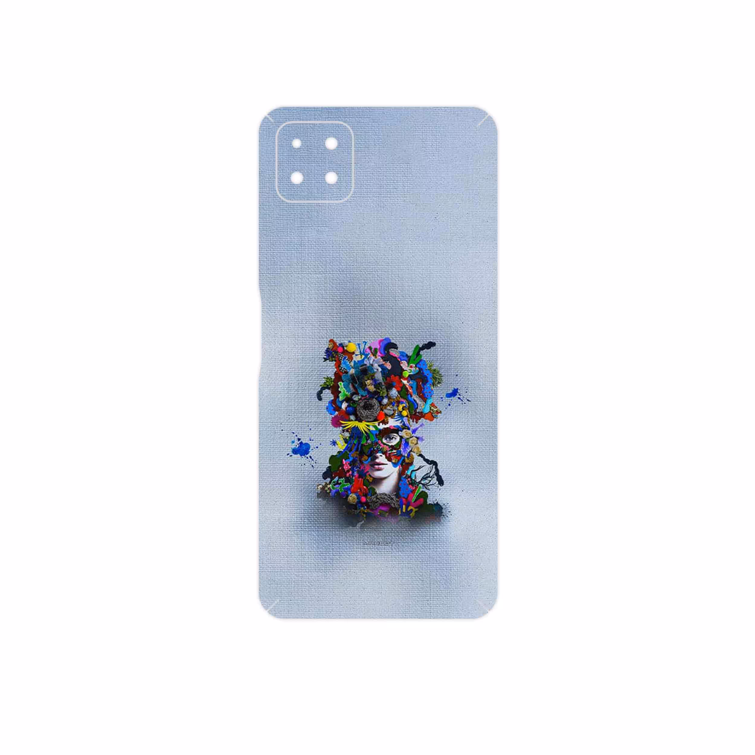 برچسب پوششی ماهوت مدل Collage of surreal Portrait of Women 4 مناسب برای گوشی موبایل هوآوی Nova Y60