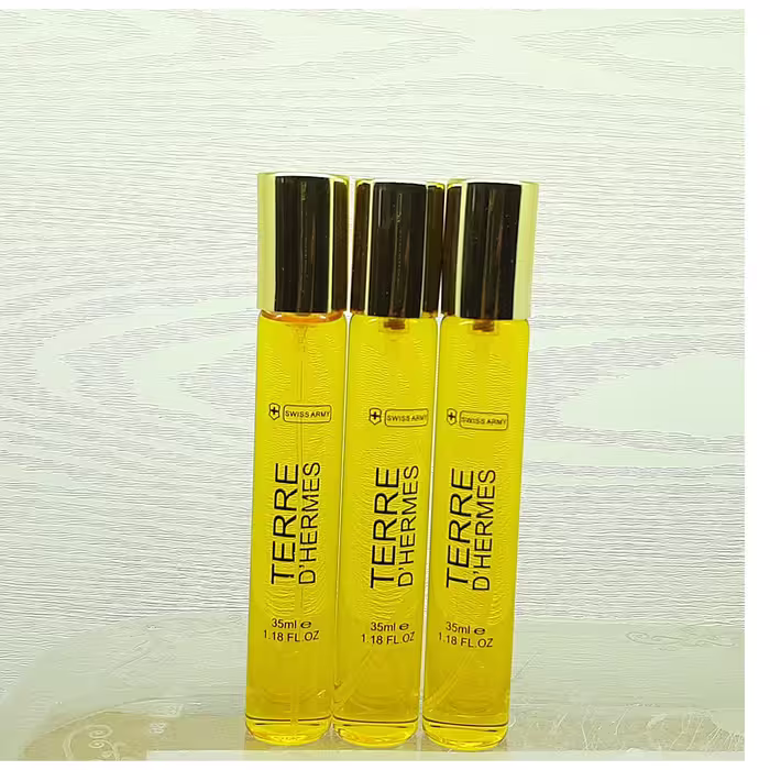 عطر جیبی سوئیس آرمی مدل هرمس حجم 35 میلی لیتر مجموعه 3 عددی