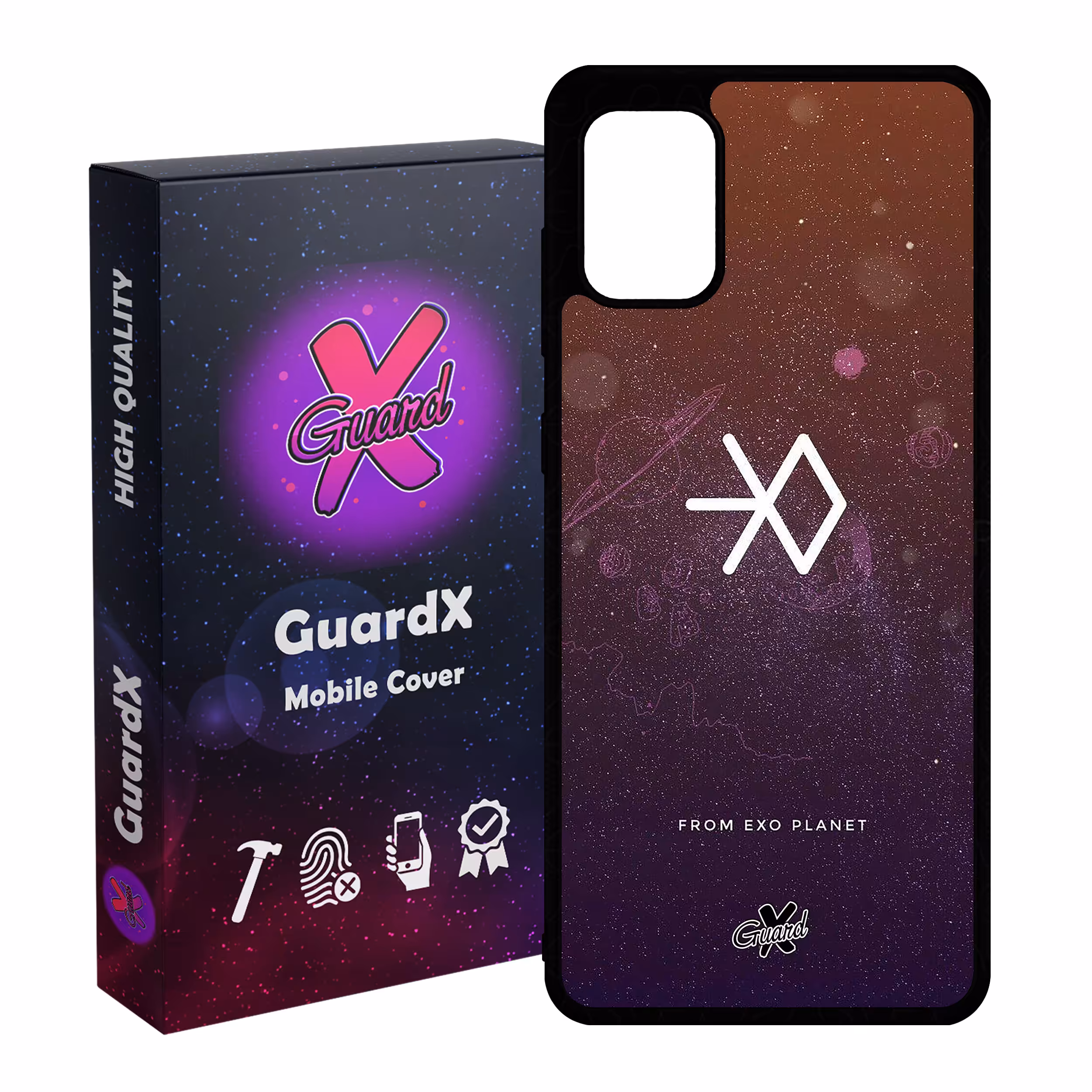 کاور گارد ایکس طرح Exo مدل Glass10021 مناسب برای گوشی موبایل سامسونگ Galaxy A71