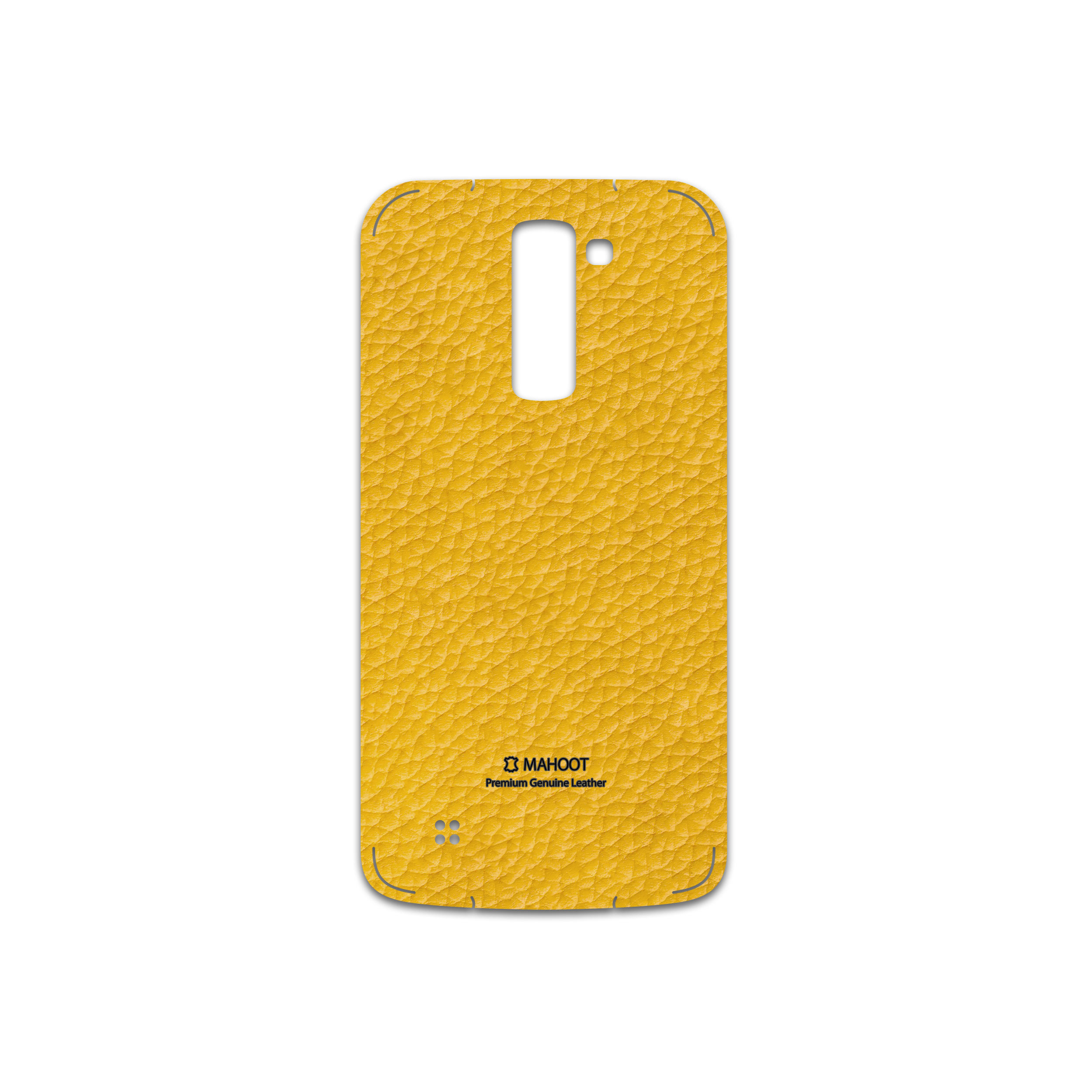 برچسب پوششی ماهوت مدل Mustard-Leather مناسب برای گوشی موبایل ال جی K10