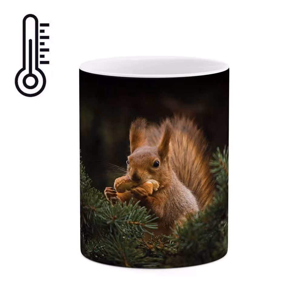 ماگ حرارتی طرح سنجاب مدل mgph02197