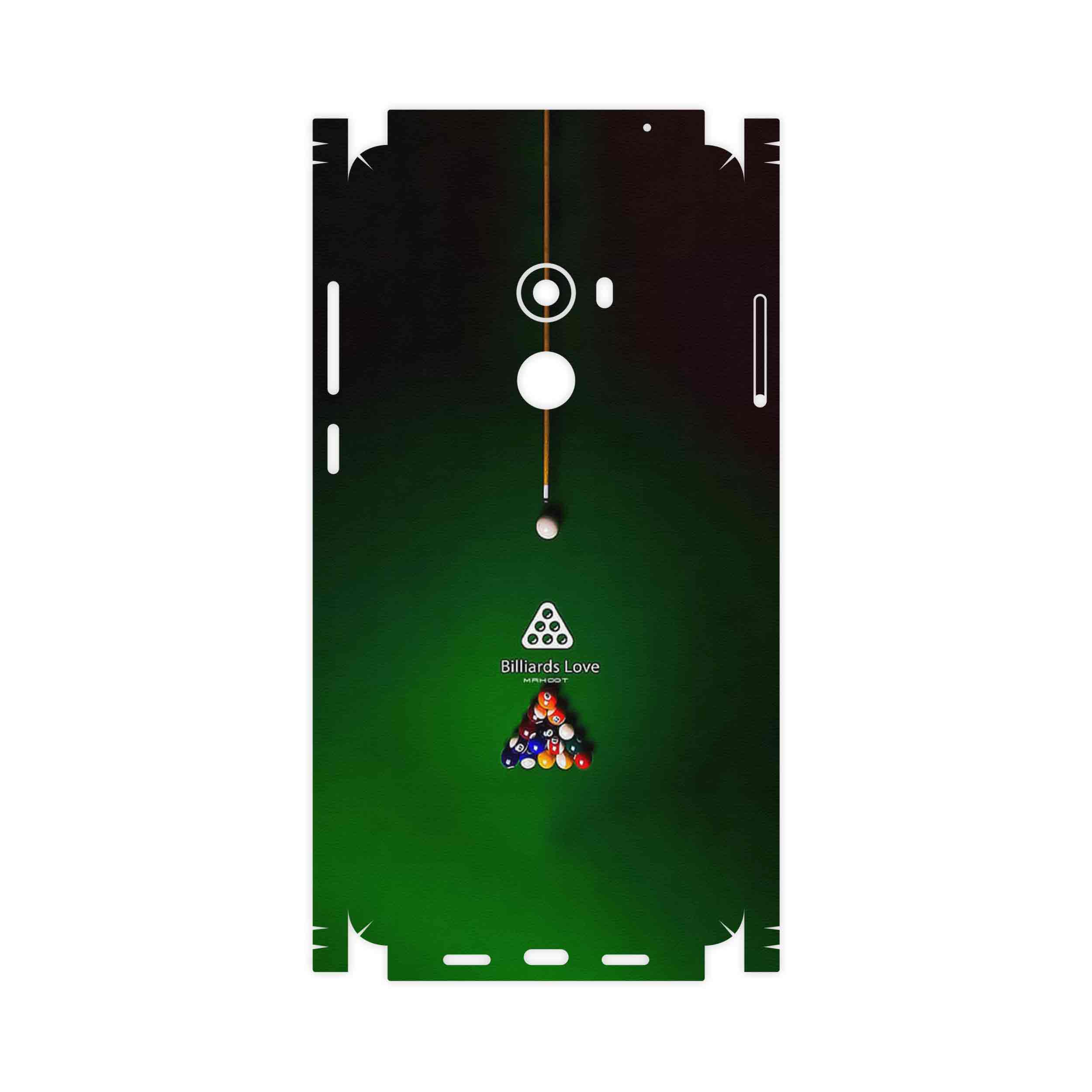 برچسب پوششی ماهوت مدل Pool Billiards Pro-FullSkin مناسب برای گوشی موبایل شیائومی Mi Mix 2
