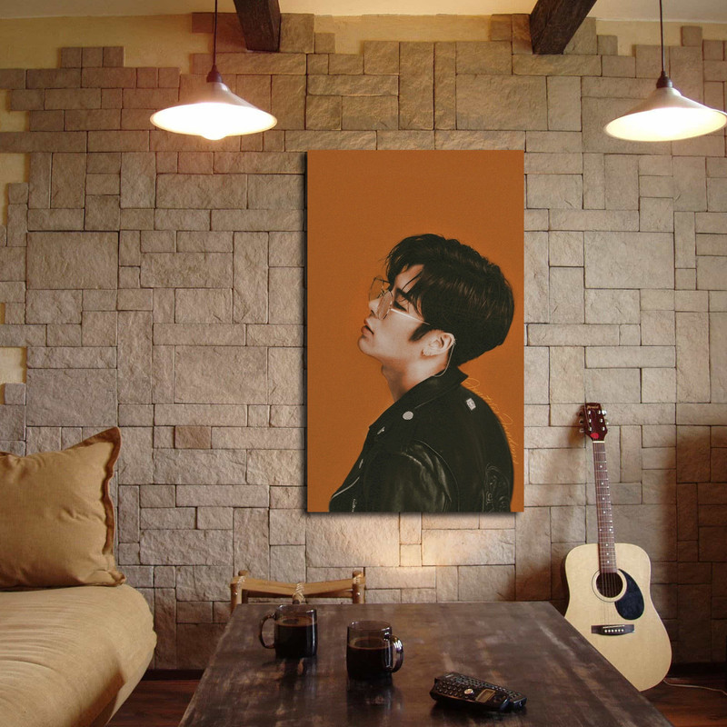 تابلو شاسی مدل جکسون وانگ کد 34 | دنیای قاب