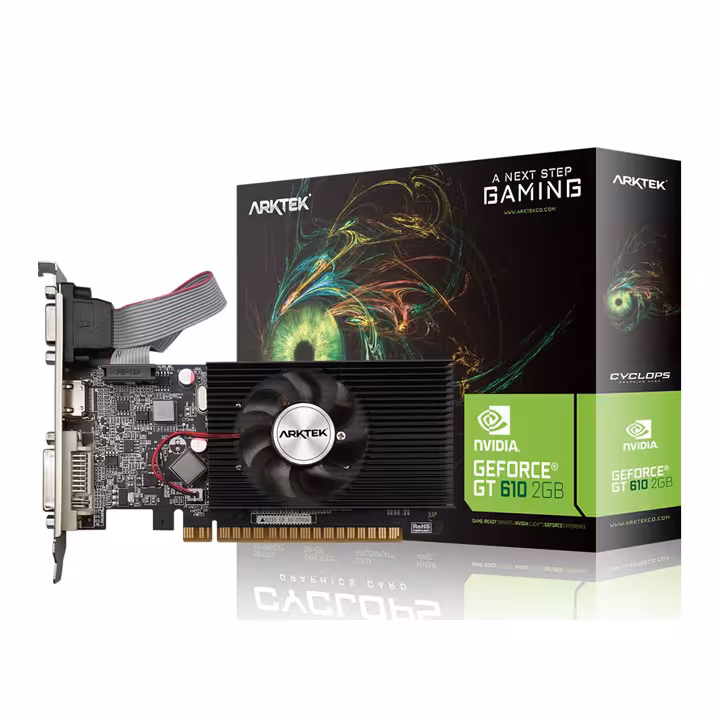 کارت گرافیک ARKTEK GT610 2GB DDR3 64bit