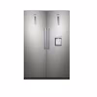 یخچال فریزر دوقلو 40 فوت سام مدل RR65RZ65 رنگ نقره ای با گارانتی سام سرویس 