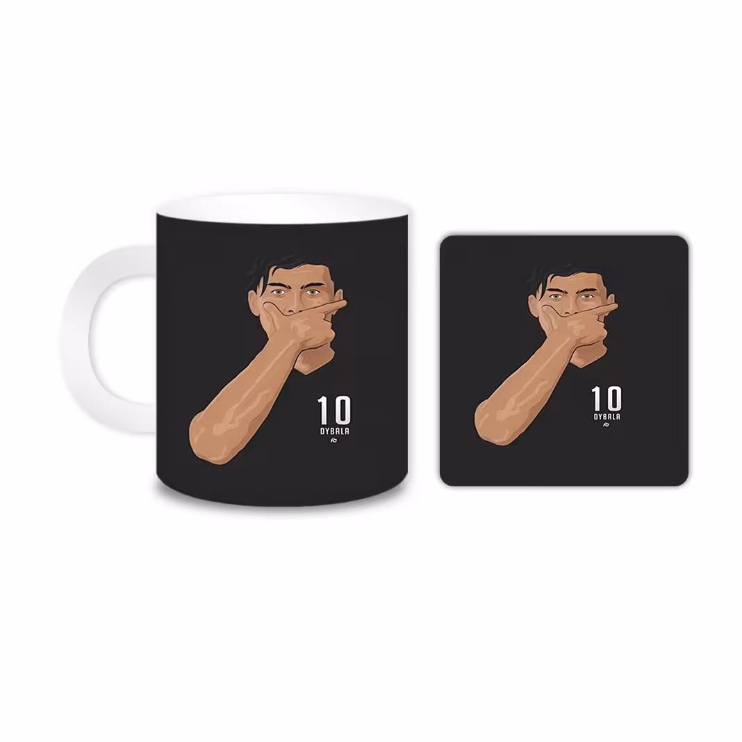 ماگ مدل ورزشی کد 328 به همراه زیر لیوانی