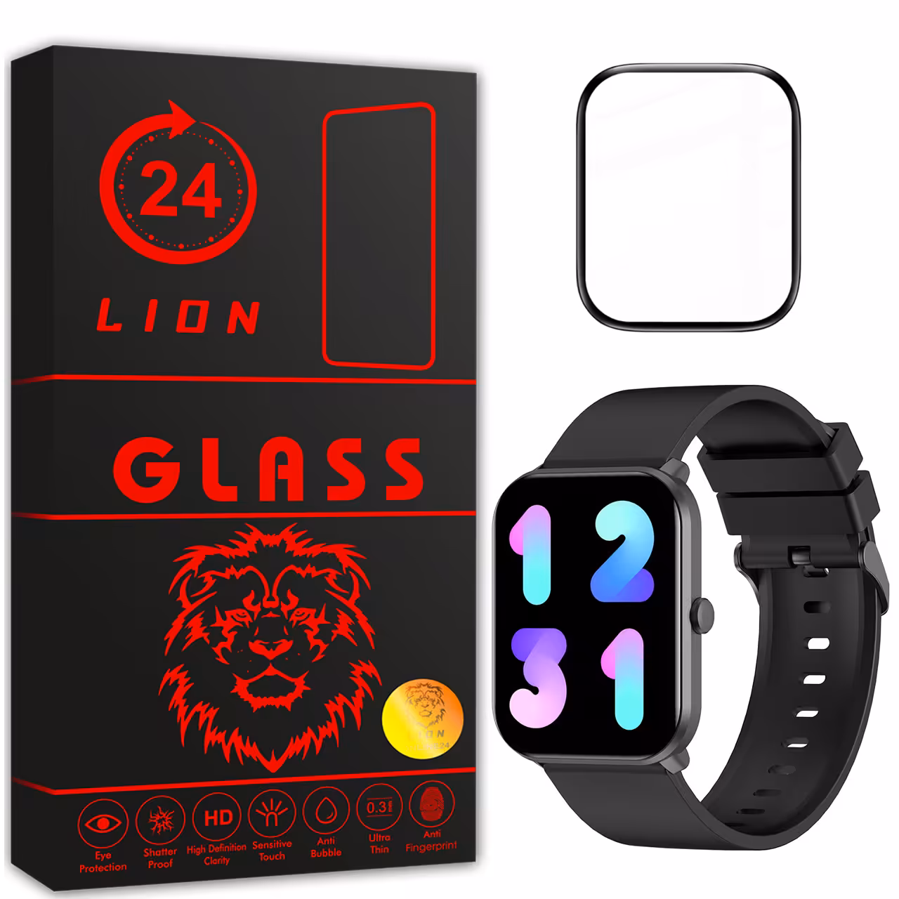 محافظ صفحه نمایش لاین مدل RT007 مناسب برای ساعت هوشمند شیایومی Smart Watch Imilab W01