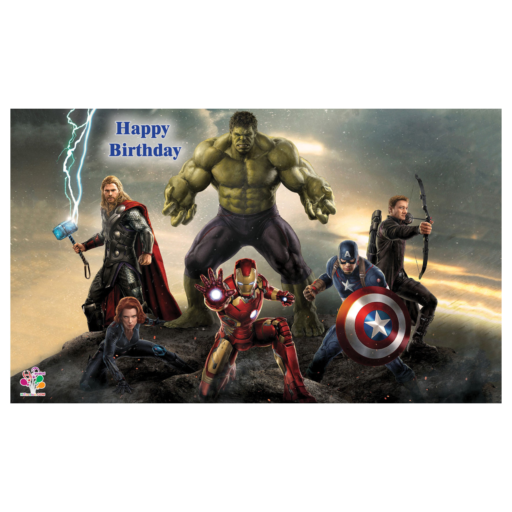 بنر تولد طرح هالک کد 005