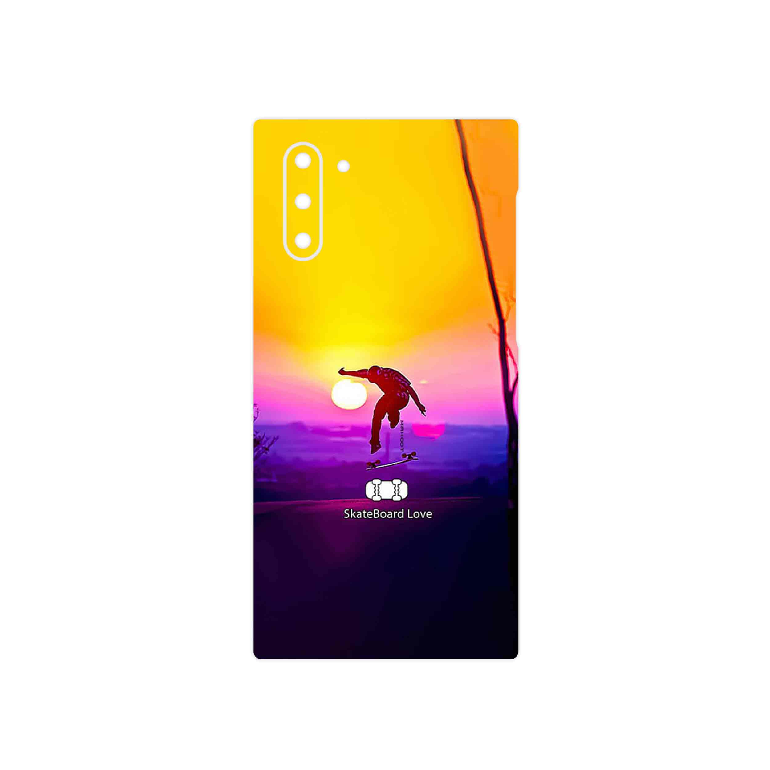 برچسب پوششی ماهوت مدل Skateboard مناسب برای گوشی موبایل سامسونگ Galaxy Note 10