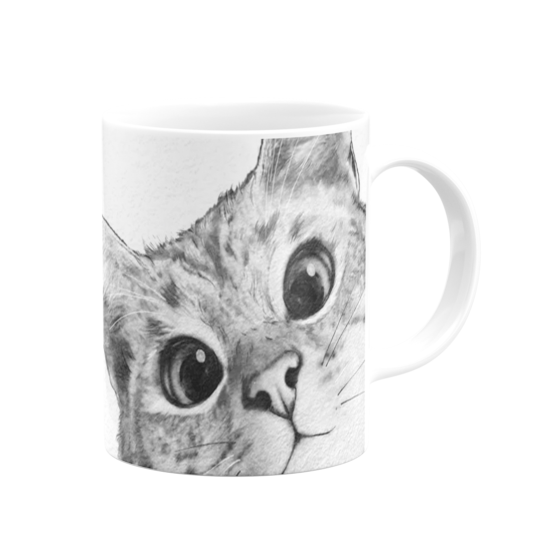 ماگ طرح گربه کد CAT 10