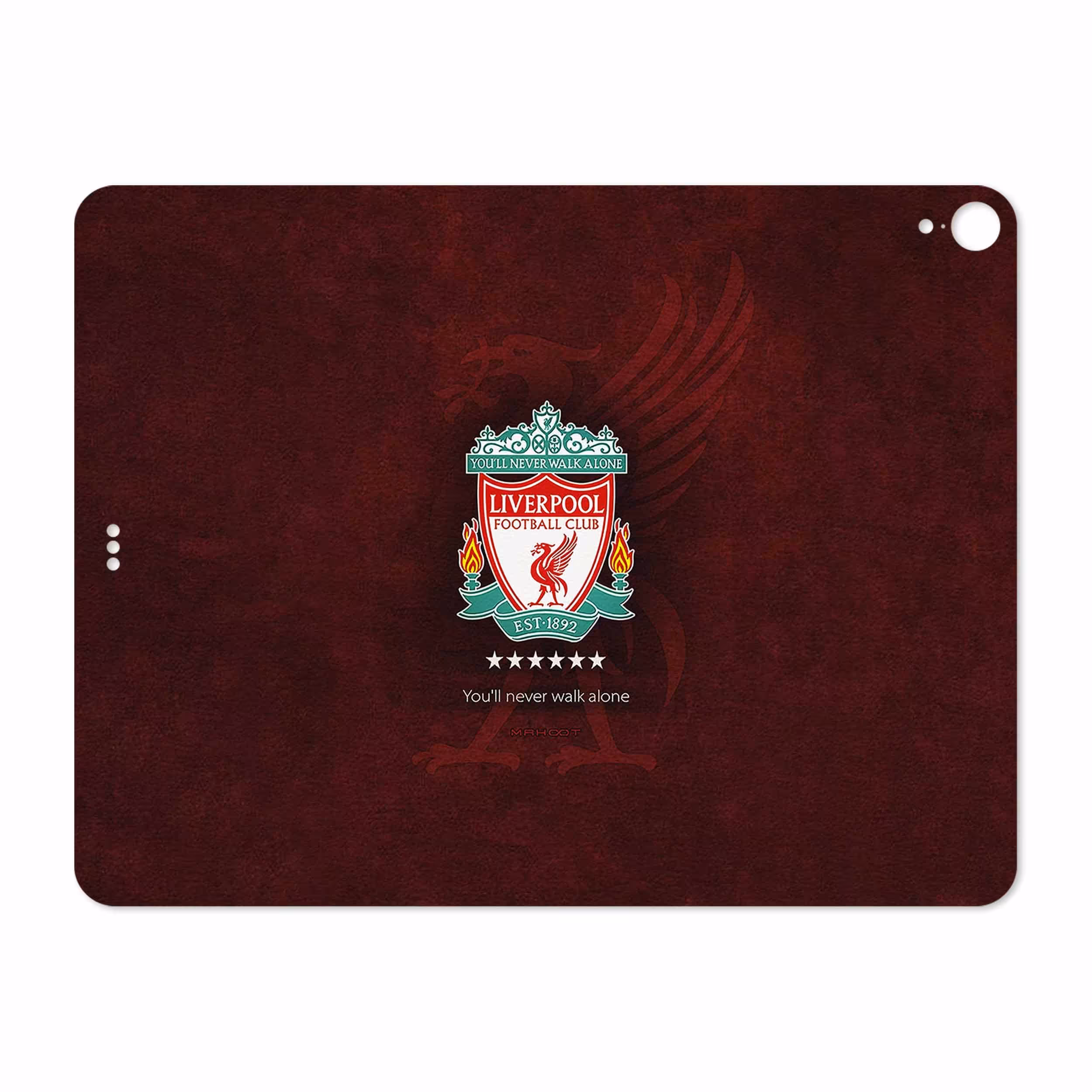 برچسب پوششی ماهوت مدل Liverpool مناسب برای تبلت اپل iPad Pro 12.9 (GEN 3) 2018 A2014