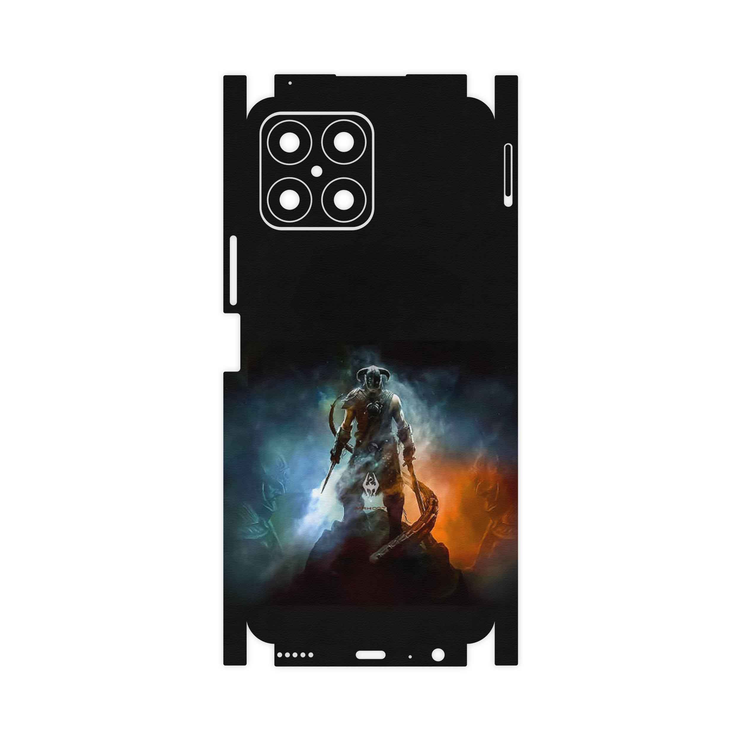 برچسب پوششی ماهوت مدل Skyrim Game Series-FullSkin مناسب برای گوشی موبایل آنر X8