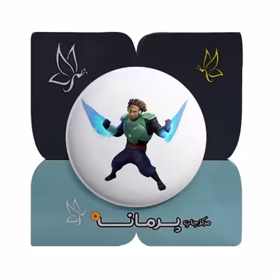 پیکسل پرمانه طرح ابر قهرمان کد pm.30995