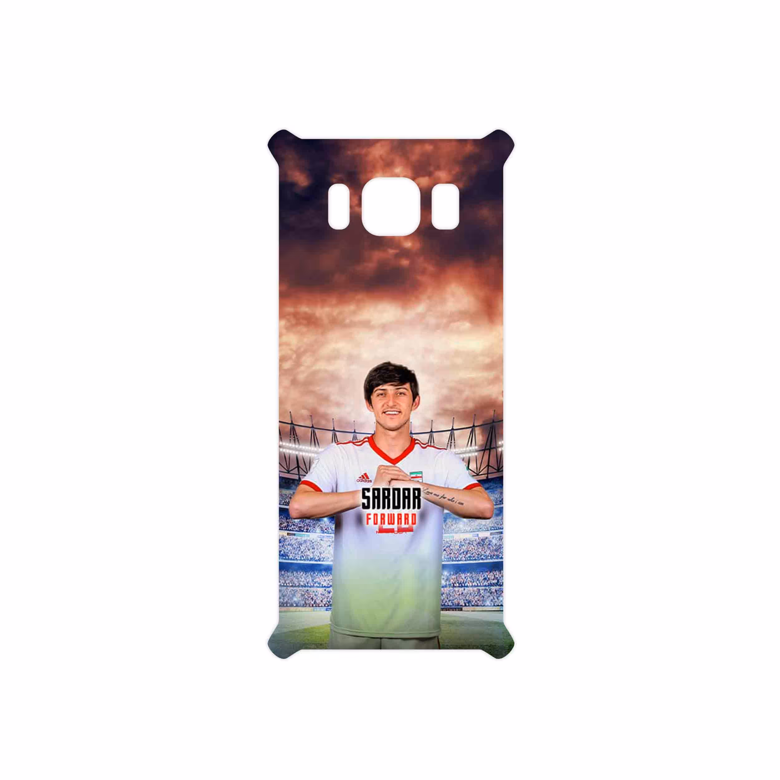 برچسب پوششی ماهوت مدل Sardar Azmoun مناسب برای گوشی موبایل سامسونگ Galaxy S8 Active