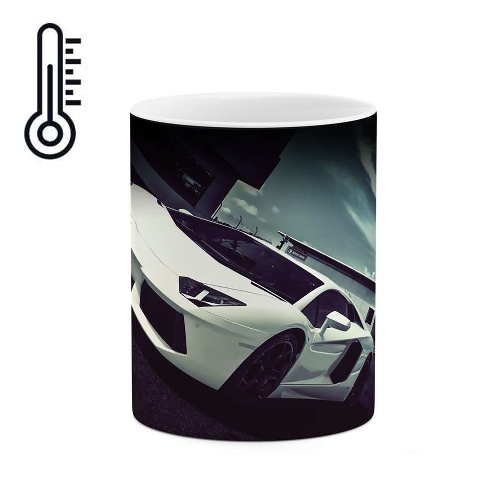 ماگ حرارتی طرح ماشین لامبورگینی مدل mgh01853