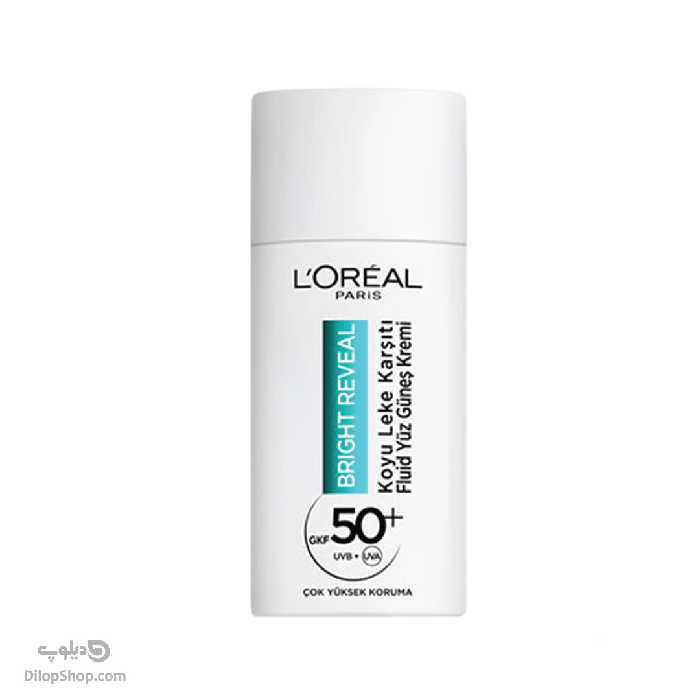 کرم ضد آفتاب ضد لک و ضد جوش لورال حاوی نیاسینامید مدل BRIGHT REVEAL