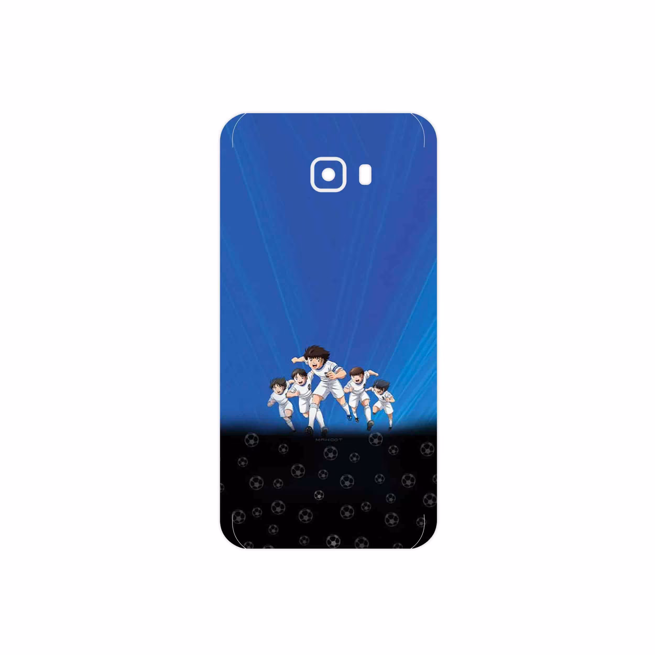 برچسب پوششی ماهوت مدل Ganbare Kikkazu مناسب برای گوشی موبایل سامسونگ Galaxy C7 Pro