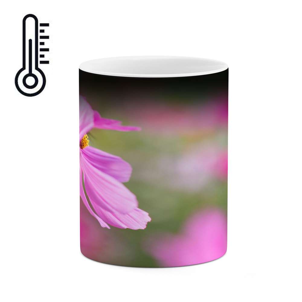 ماگ حرارتی کاکتی طرح گل مدل mgh16891