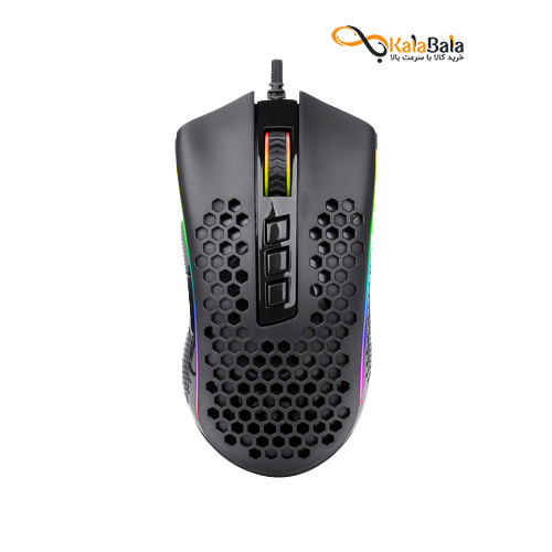 خرید و قیمت ماوس گیمینگ باسیم ردراگون مدل STORM M808-RGB
