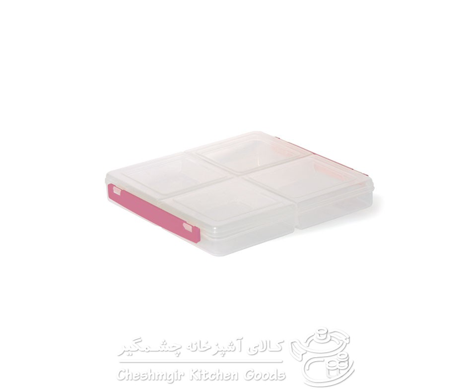 ظرف فریزری 4 خانه کوچک لیمون کد 11435