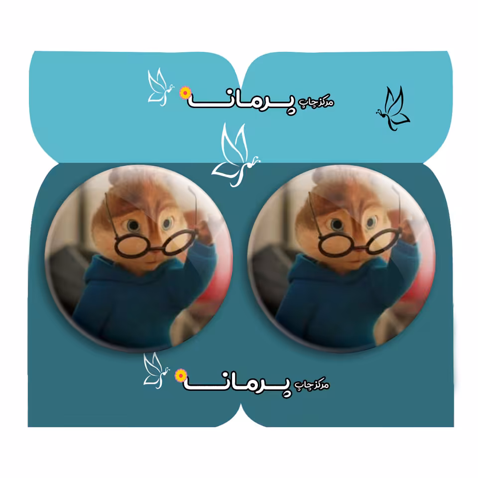 پیکسل پرمانه طرح آلوین و سنجاب ها کد pm2n.30581 مجموعه 2 عددی