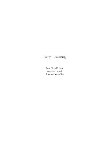 خرید و دانلود نسخه کامل کتاب Deep Learning