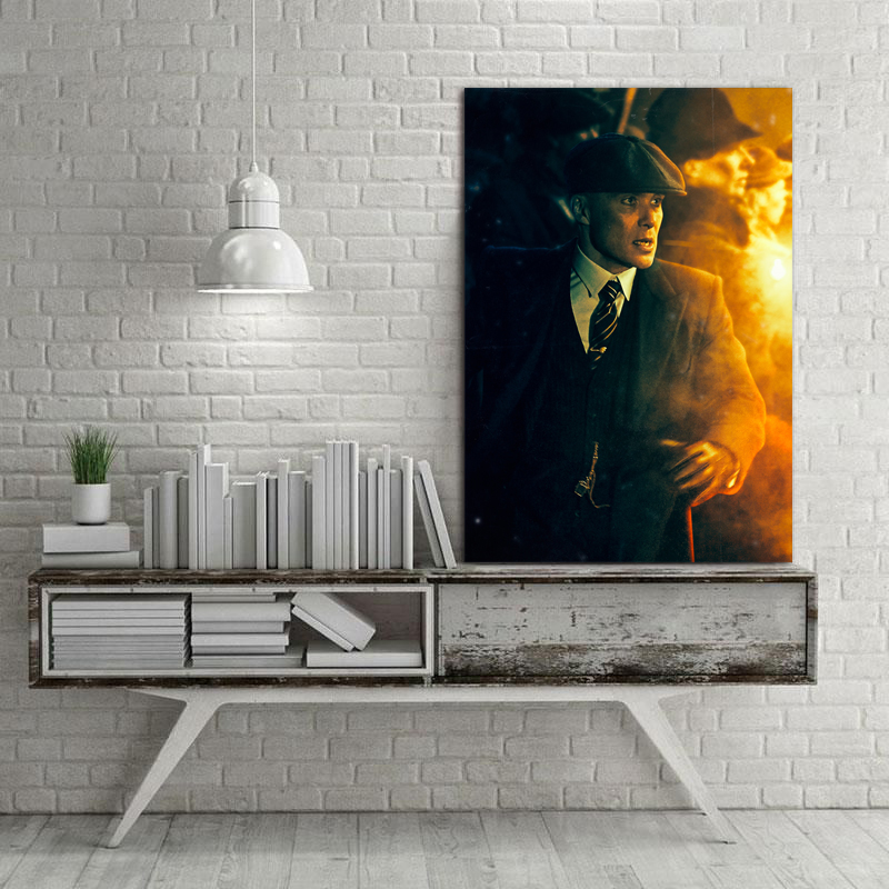 تابلو شاسی طرح سینما مدل Peaky Blinders کد A124