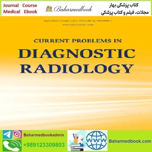 Current Problems in Diagnostic Radiology Volume 52 Issue 1 to