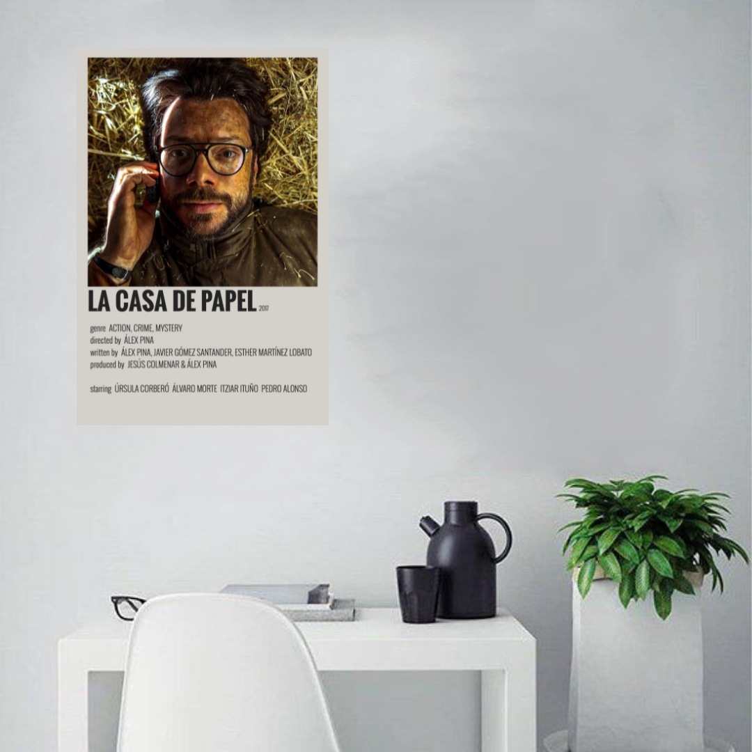 تابلو شاسی مدل money heist کد 57613