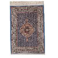 فرش دستباف یک و نیم متری طرح ماهی ترنج کد 1230