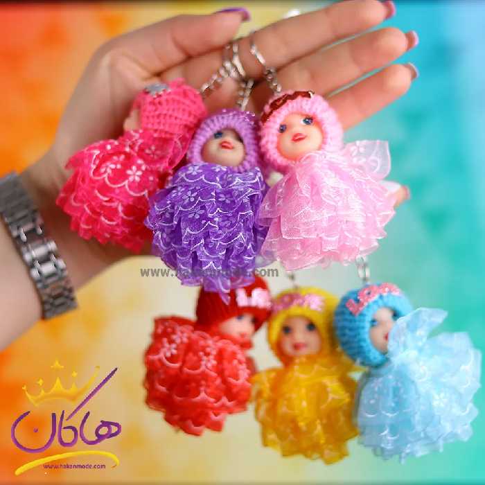 جاکلیدی نوزاد دامن توری | کد 811