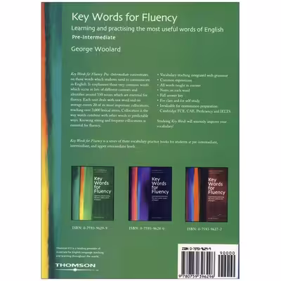 کتاب Key Words for Fluency Pre Intermediate اثر Gorge Woolard انتشارات رهنما