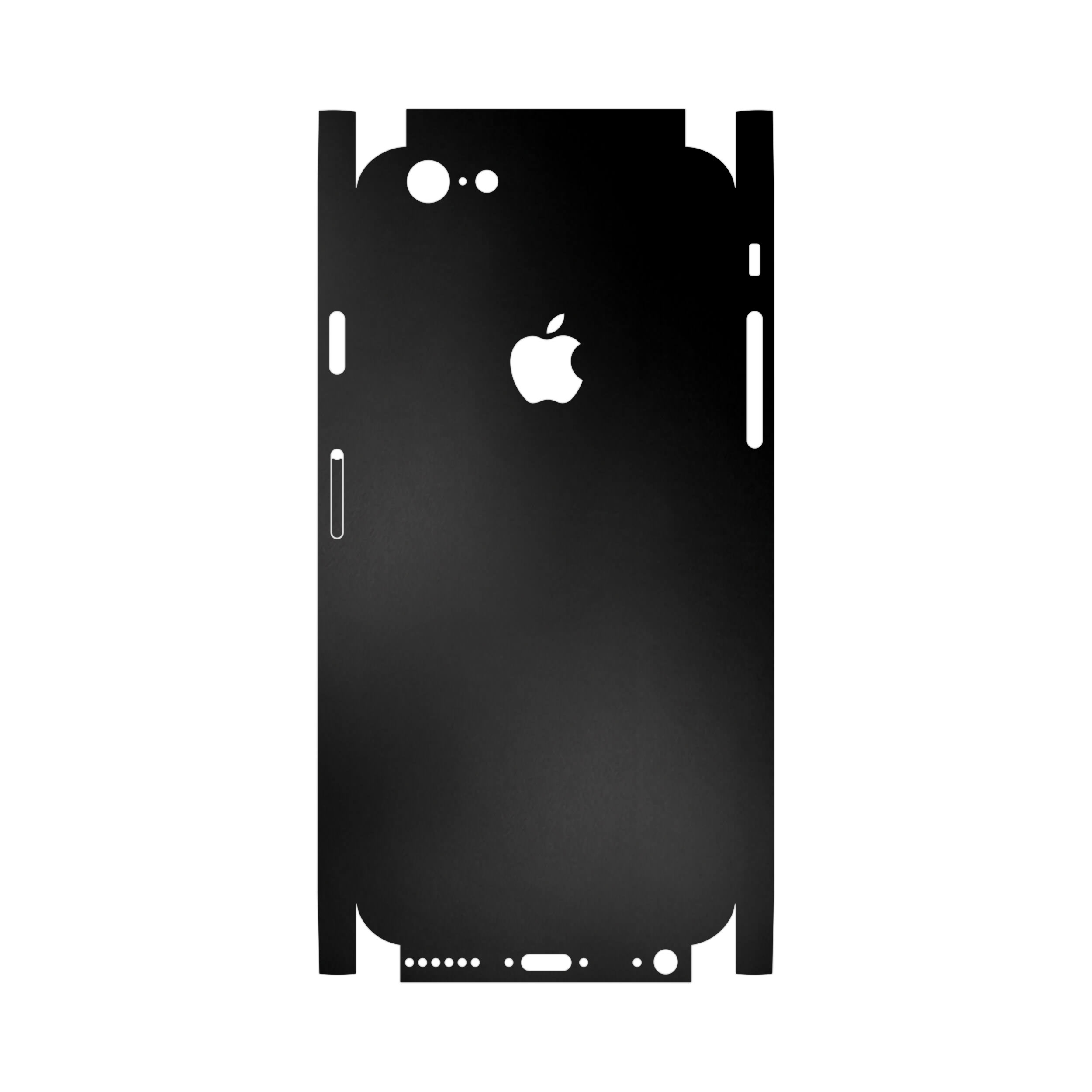 برچسب پوششی ماهوت مدل Black-Matte-FullSkin مناسب برای گوشی موبایل اپل iPhone 6S