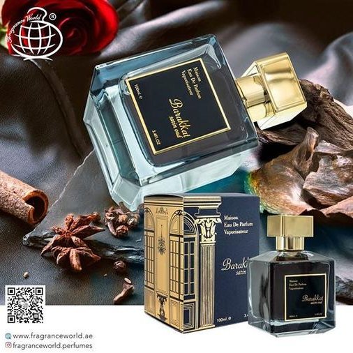 عطر ادکلن فرانسیس کرکجان عود ساتین مود فراگرنس ورد باراکات ساتین عود (Fragrance World Oud Satin)