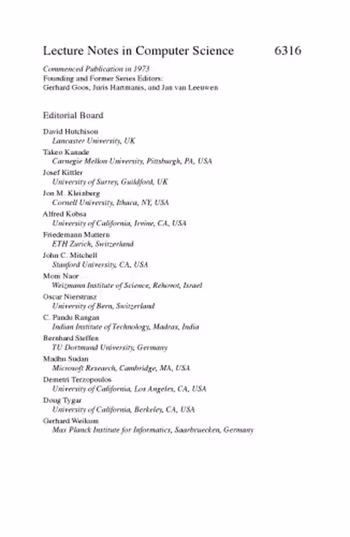 خرید و دانلود نسخه کامل کتاب Computer Vision – ECCV 2010: 11th European Conference on Computer Vision, Heraklion, Crete, Greece, September 5-11, 2010, Proceedings, Part VI